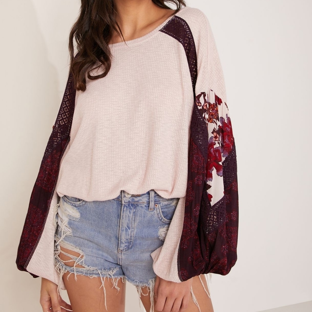 Free People Rose Petal Combo